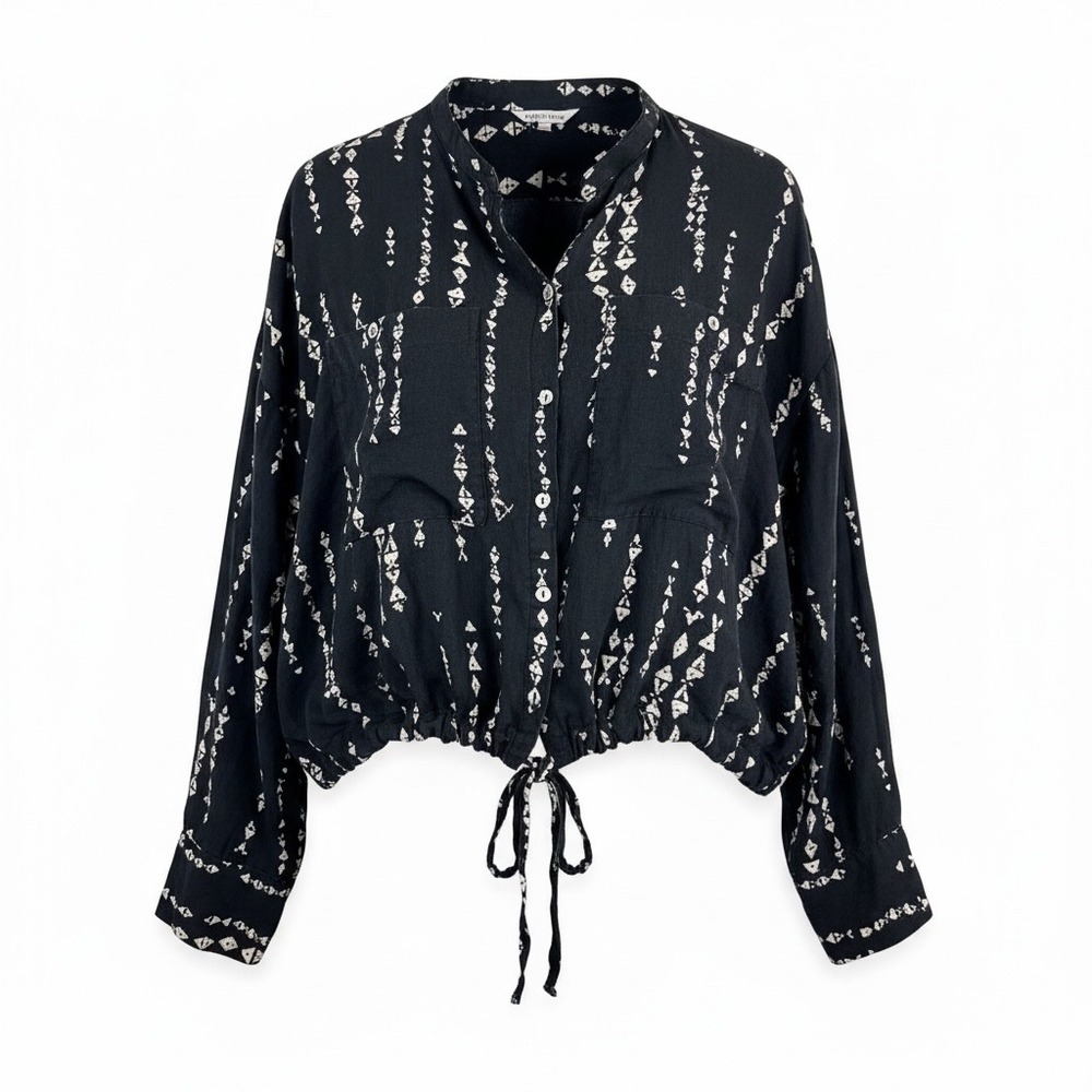 Free People Intimately Top sz Sโ boho oversized linen blend 90s resort